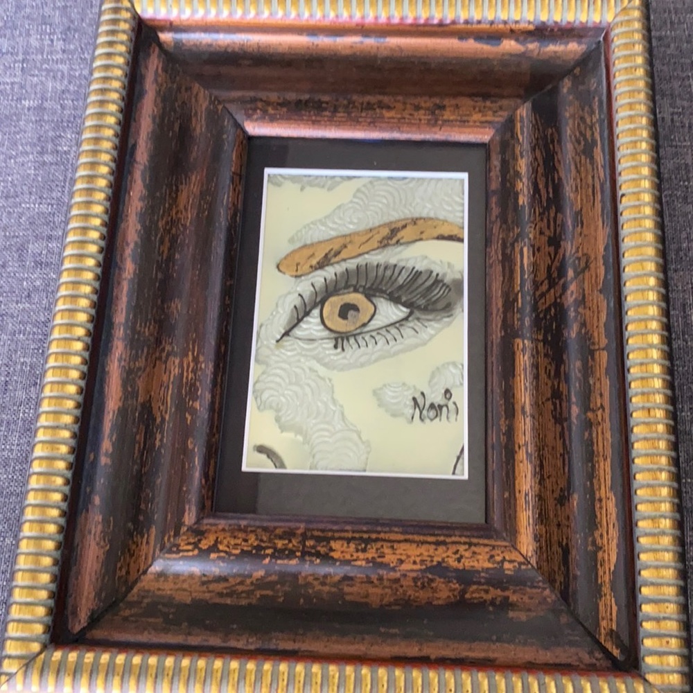 intense original art by Noni “ I see You”